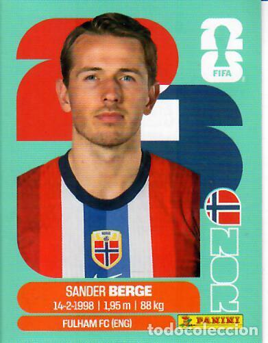 Cromos de f&uacute;tbol: CROMO PANINI MUNDIAL WORLD CUP 2026 - NOR11 NOR 11 - BERGE - NORUEGA
