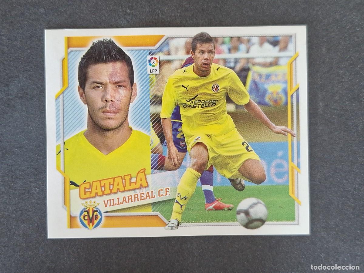 Cromos de f&uacute;tbol: L4 CATALA VILLARREAL C. F. COLOCA LIGA ESTE 2010 2011 10 11 NUNCA PEGADO SIN PEGAR