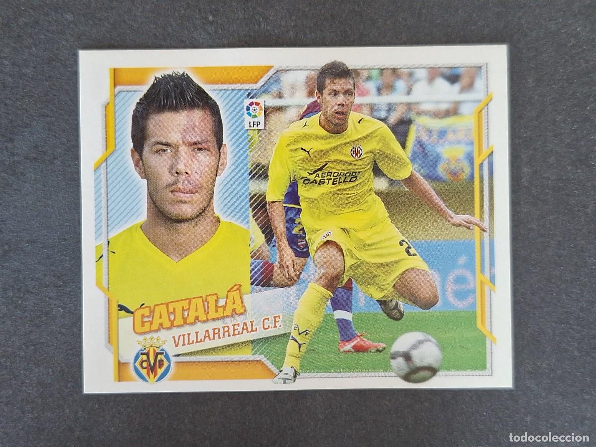 Cromos de f&uacute;tbol: L4 CATALA VILLARREAL C. F. COLOCA LIGA ESTE 2010 2011 10 11 NUNCA PEGADO SIN PEGAR