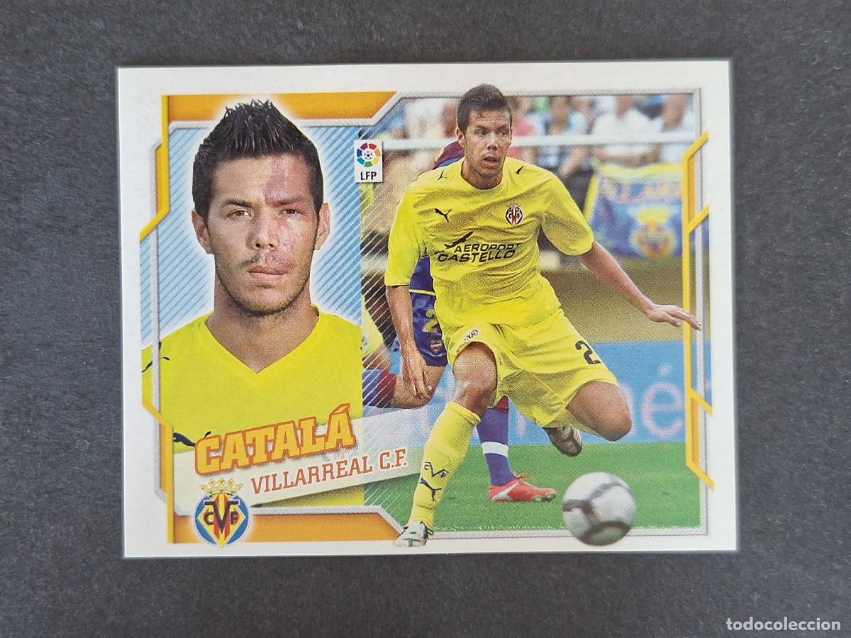 Cromos de f&uacute;tbol: L4 CATALA VILLARREAL C. F. COLOCA LIGA ESTE 2010 2011 10 11 NUNCA PEGADO SIN PEGAR