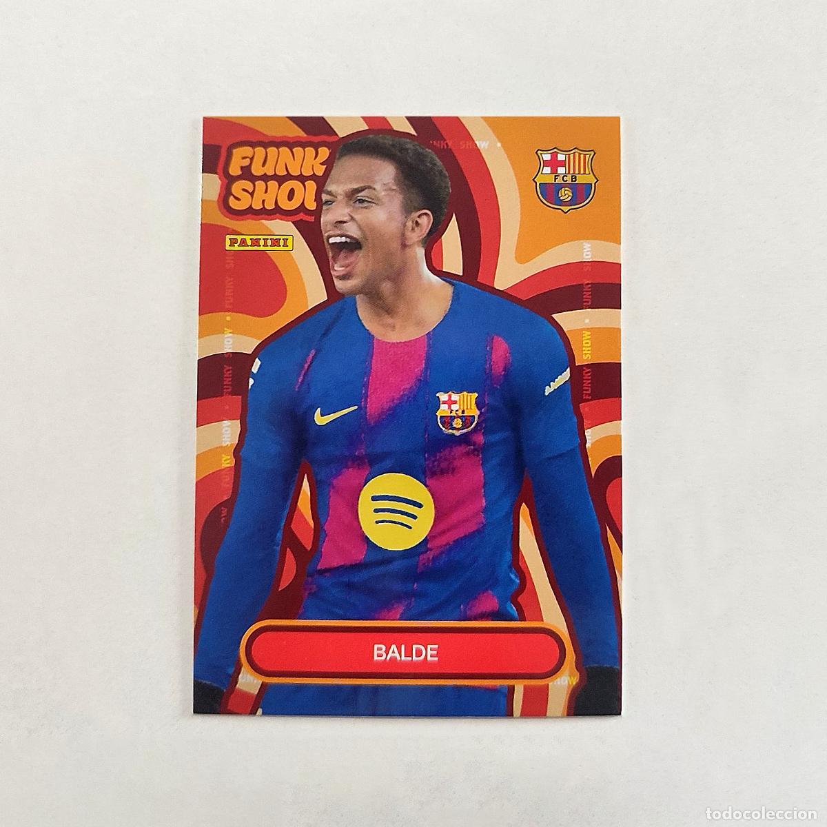 Figurine di Calcio: Balde Funky Show Panini Club FC Barcelona 2025/2026