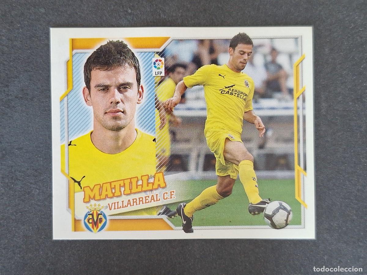 Figurine di Calcio: L4 MATILLA VILLARREAL C. F. COLOCA LIGA ESTE 2010 2011 10 11 NUNCA PEGADO SIN PEGAR