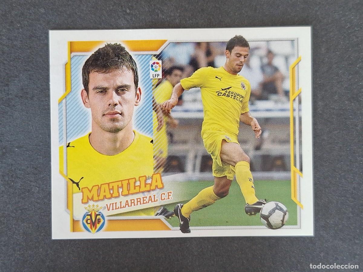 Figurine di Calcio: L4 MATILLA VILLARREAL C. F. COLOCA LIGA ESTE 2010 2011 10 11 NUNCA PEGADO SIN PEGAR