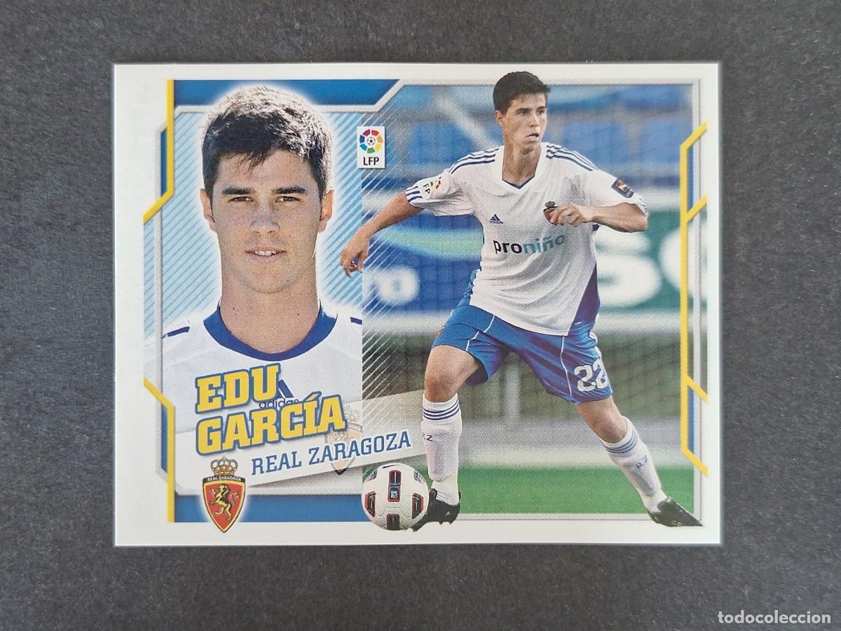 Figurine di Calcio: L4 EDU GARCIA REAL ZARAGOZA COLOCA LIGA ESTE 2010 2011 10 11 NUNCA PEGADO SIN PEGAR