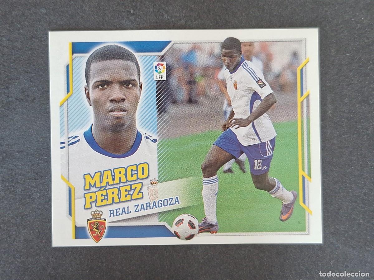 Figurine di Calcio: L4 MARCO PEREZ REAL ZARAGOZA COLOCA LIGA ESTE 2010 2011 10 11 NUNCA PEGADO SIN PEGAR