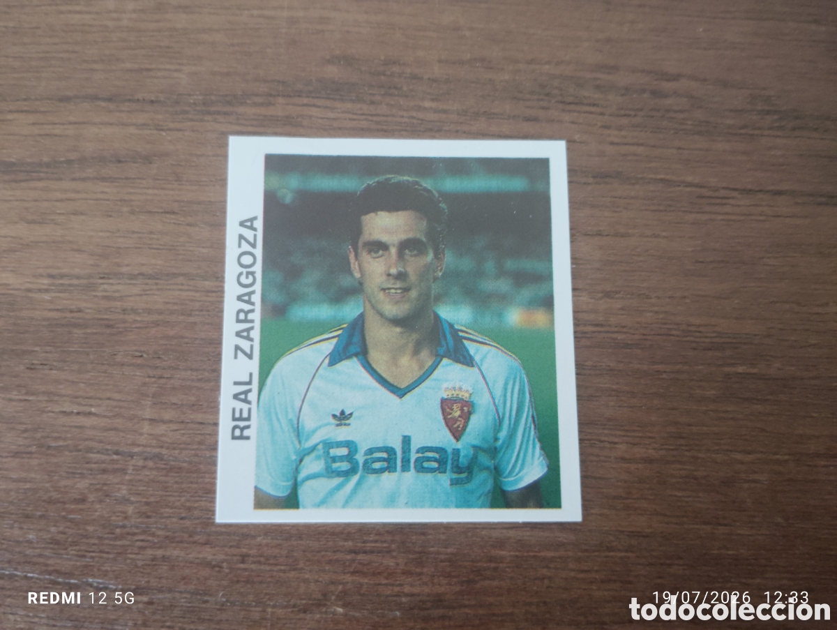Football Stickers: Pineda Real Zaragoza colecci&oacute;n Play Off
