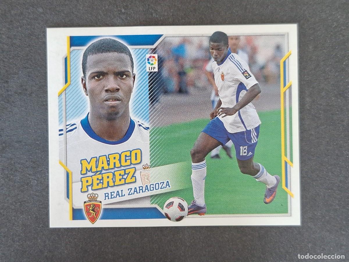 Figurine di Calcio: L4 MARCO PEREZ REAL ZARAGOZA COLOCA LIGA ESTE 2010 2011 10 11 NUNCA PEGADO SIN PEGAR