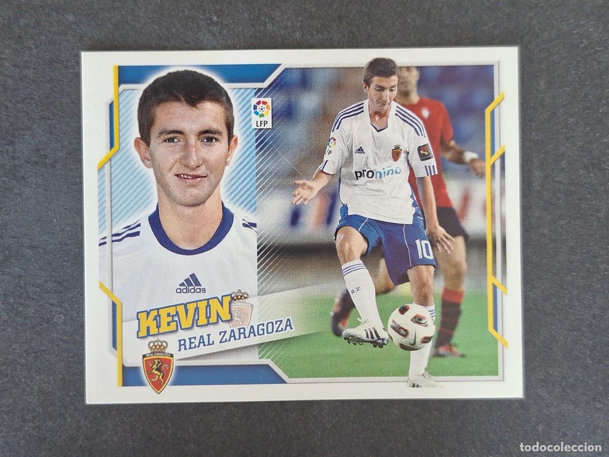 Cromos de f&uacute;tbol: L4 KEVIN REAL ZARAGOZA COLOCA LIGA ESTE 2010 2011 10 11 NUNCA PEGADO SIN PEGAR