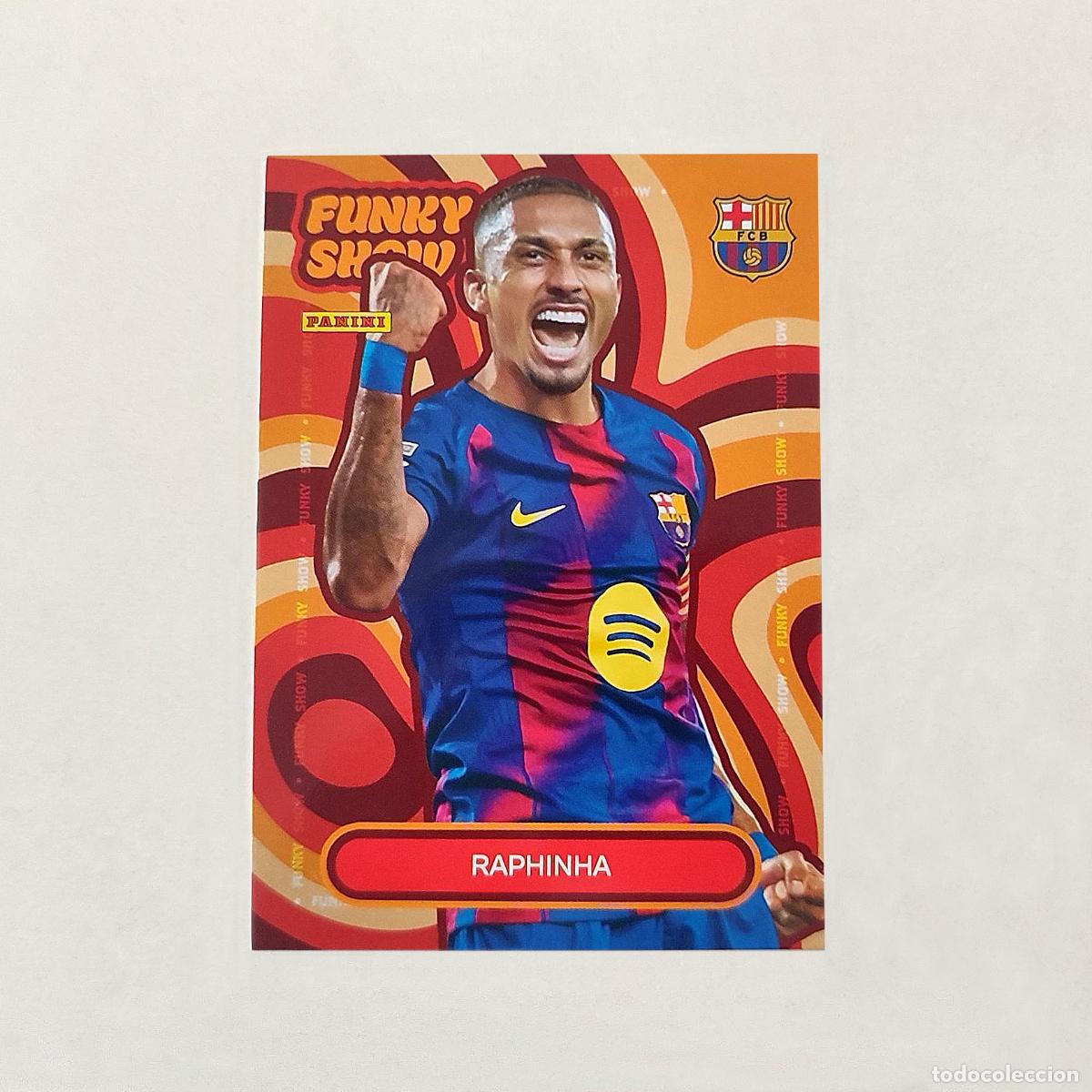 Cromos de f&uacute;tbol: Rapinha Funky Show Panini Club FC Barcelona 2025/2026