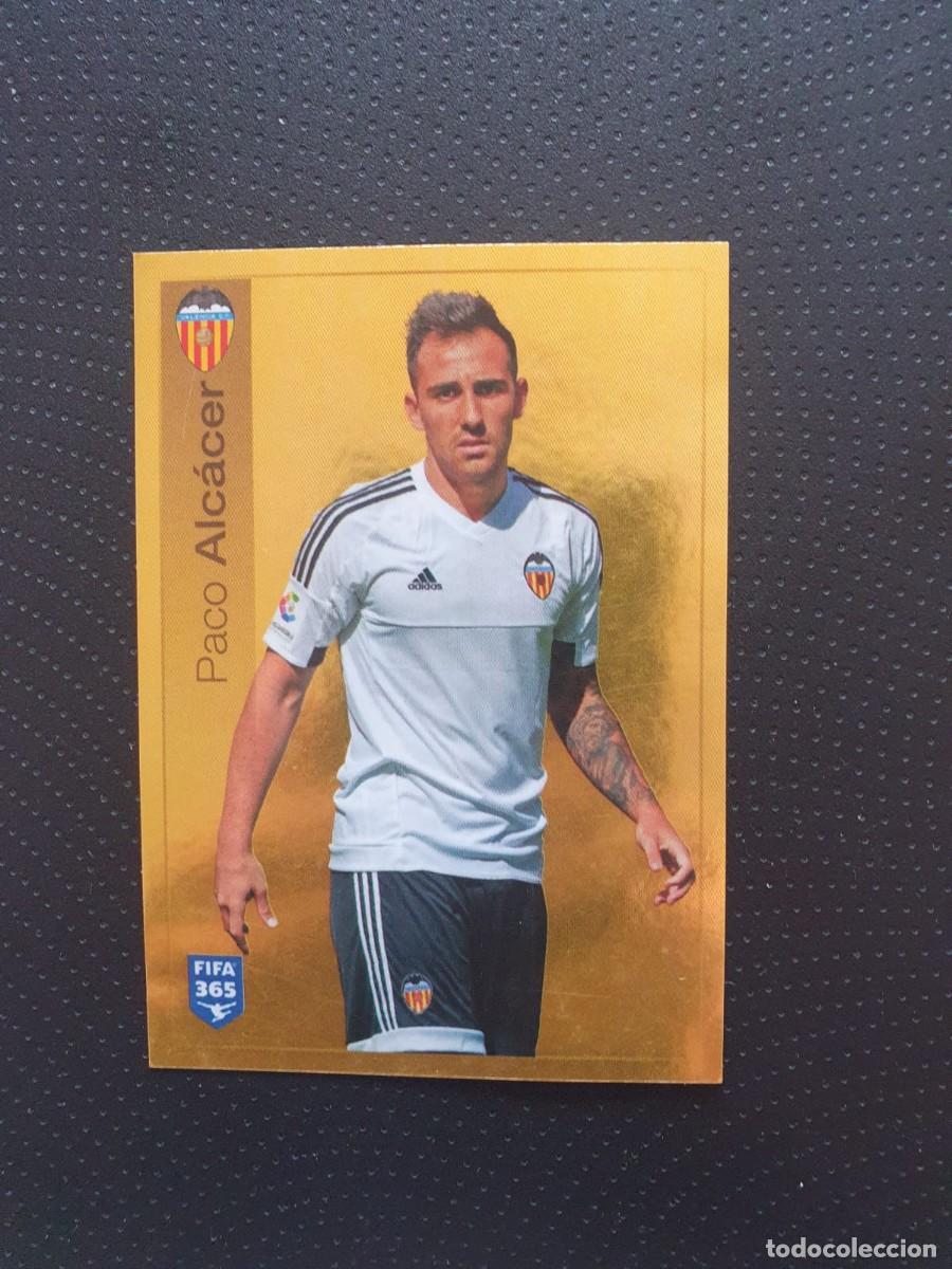 Cromos de f&uacute;tbol: FIFA 365 PANINI 2015 2016 S49 ALCACER VALENCIA