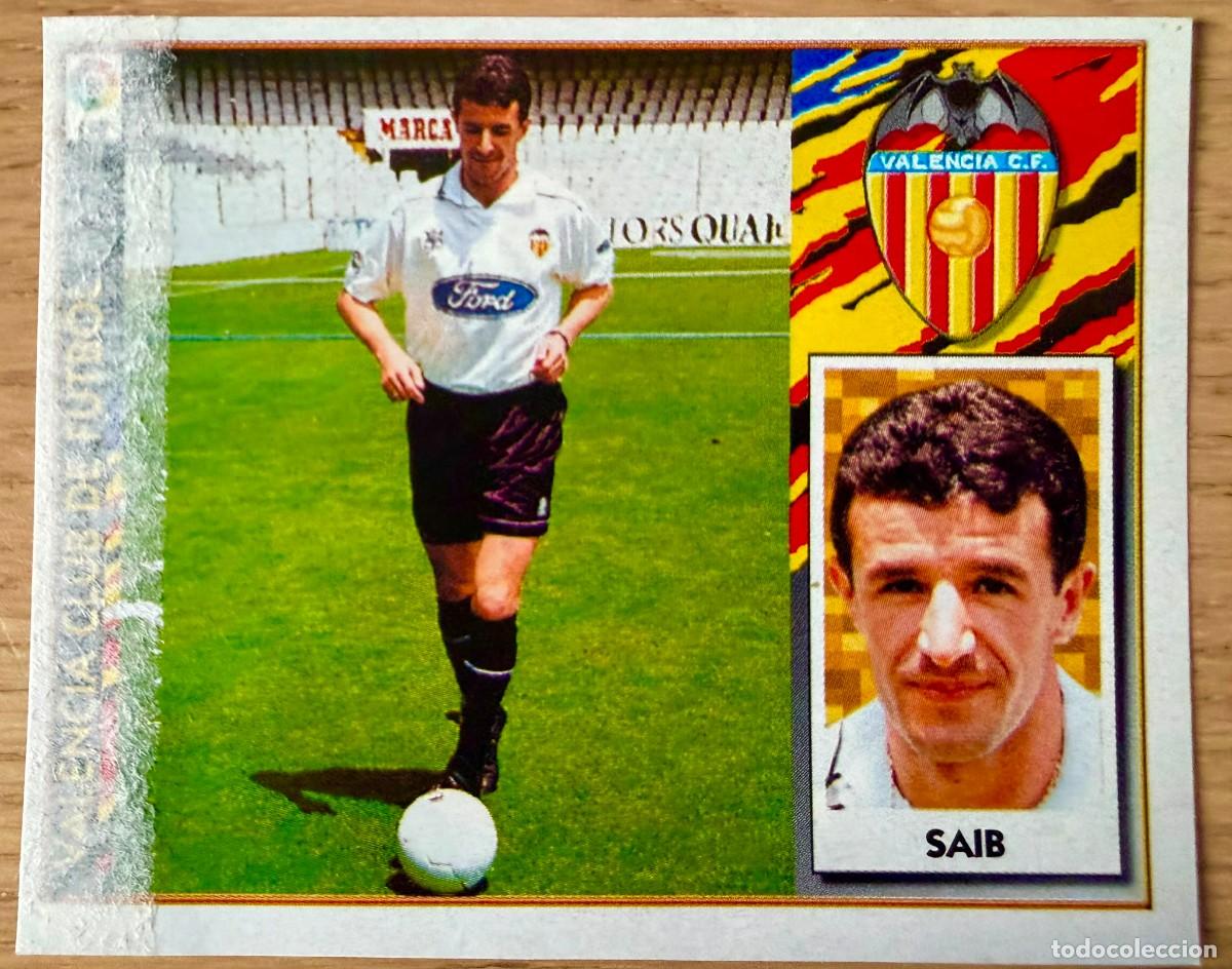 Cromos de f&uacute;tbol: SAIB VALENCIA 97 98 1997 1998 LIGA EDICIONES ESTE RECORTADO STICKER