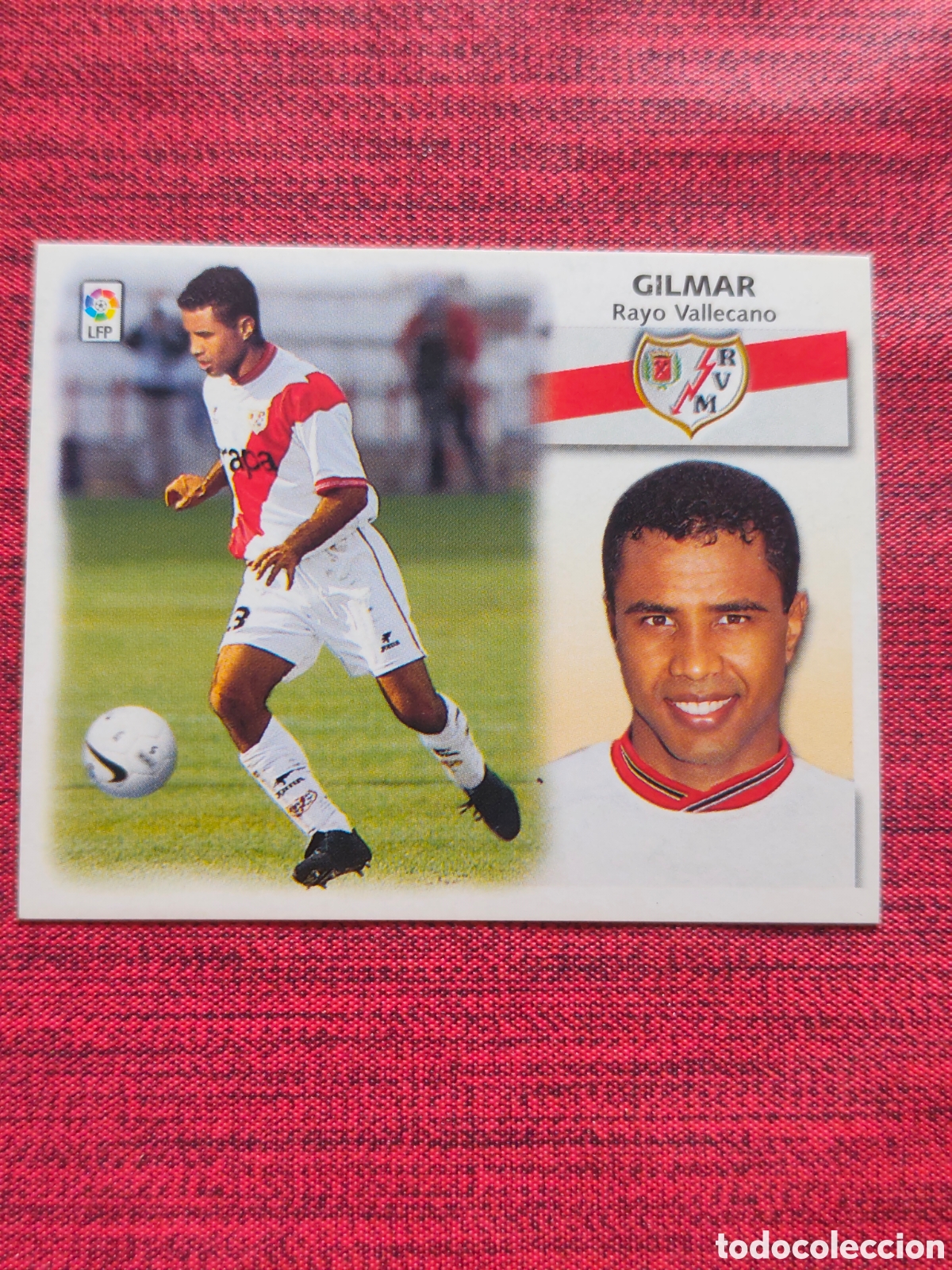 Cromos de f&uacute;tbol: COLOCA GILMAR RAYO VALLECANO EDICIONES ESTE 1999 2000