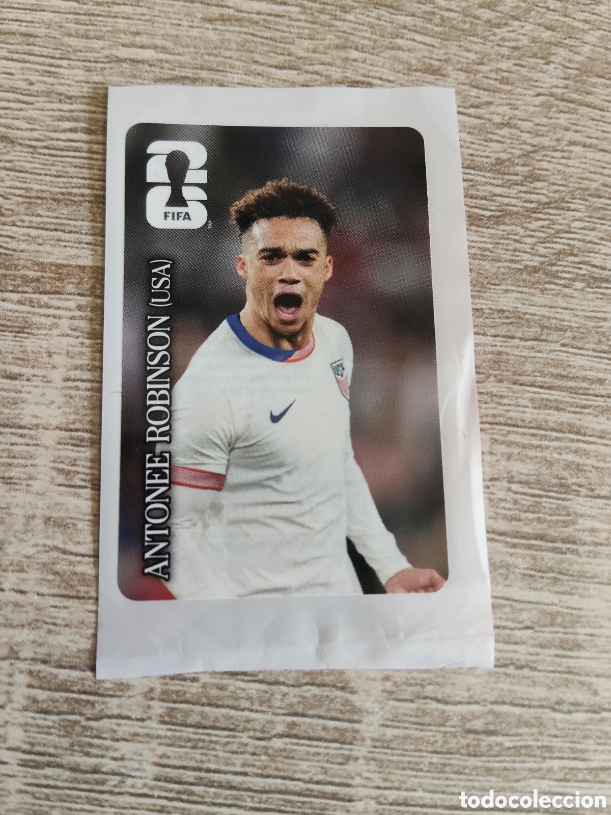 Cromos de f&uacute;tbol: Antonee Robinson mundial 2026 Coca cola