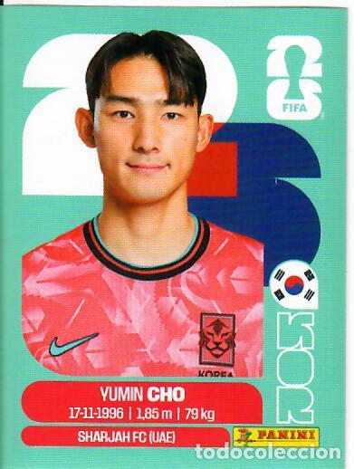 Cromos de f&uacute;tbol: CROMO PANINI MUNDIAL WORLD CUP 2026 - KOR5 KOR 5 - CHO - COREA