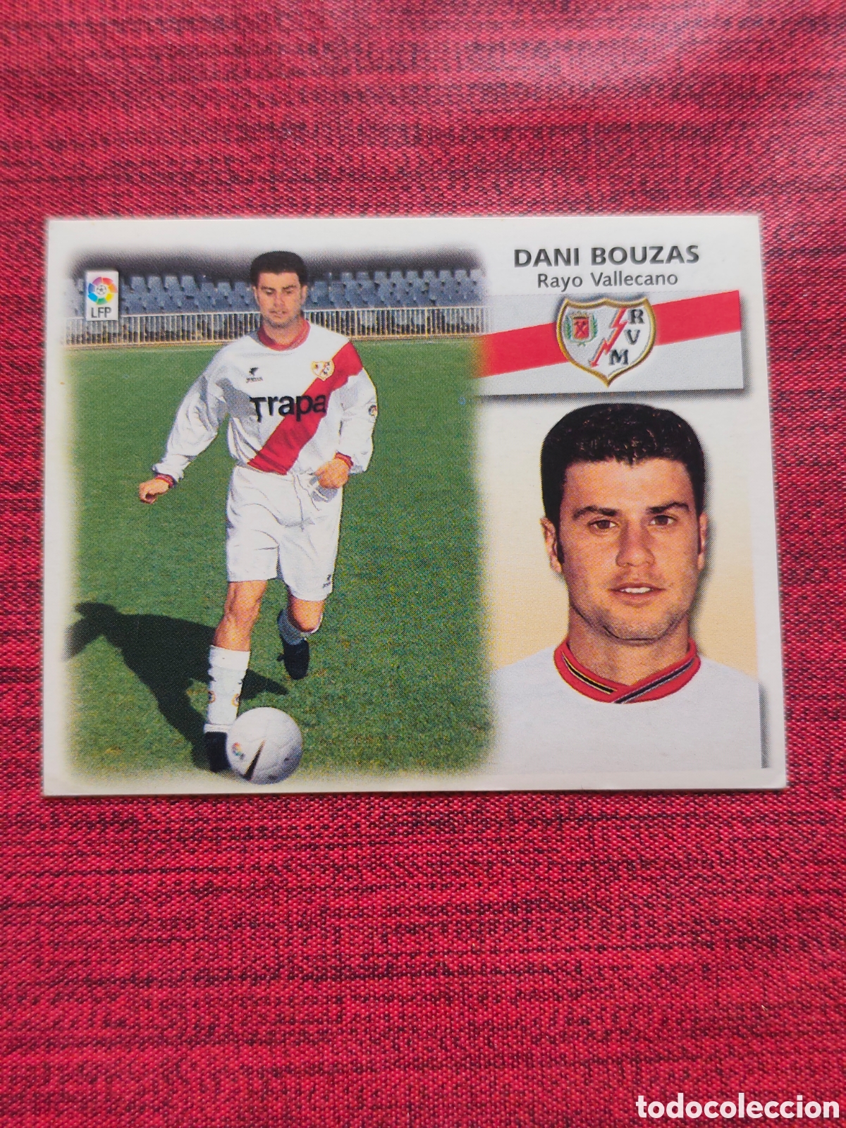 Cromos de f&uacute;tbol: COLOCA DANI BOUZAS RAYO VALLECANO EDICIONES ESTE 1999 2000