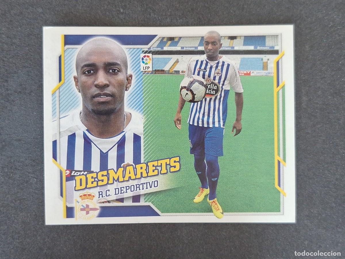 Cromos de f&uacute;tbol: L4 DESMARETS DEPORTIVO DE LA CORU&Ntilde;A FICHAJE 7 LIGA ESTE 2010 2011 10 11 NUNCA PEGADO SIN PEGAR