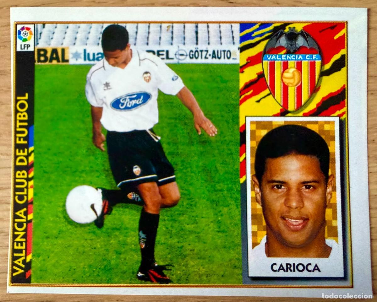 Cromos de f&uacute;tbol: CARIOCA COLOCA VALENCIA 97 98 1997 1998 LIGA EDICIONES ESTE RECORTADO STICKER