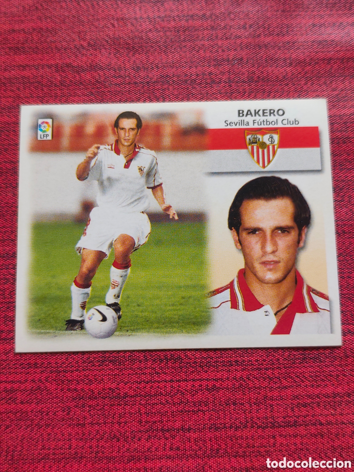 Cromos de f&uacute;tbol: COLOCA BAKERO SEVILLA EDICIONES ESTE 1999 2000