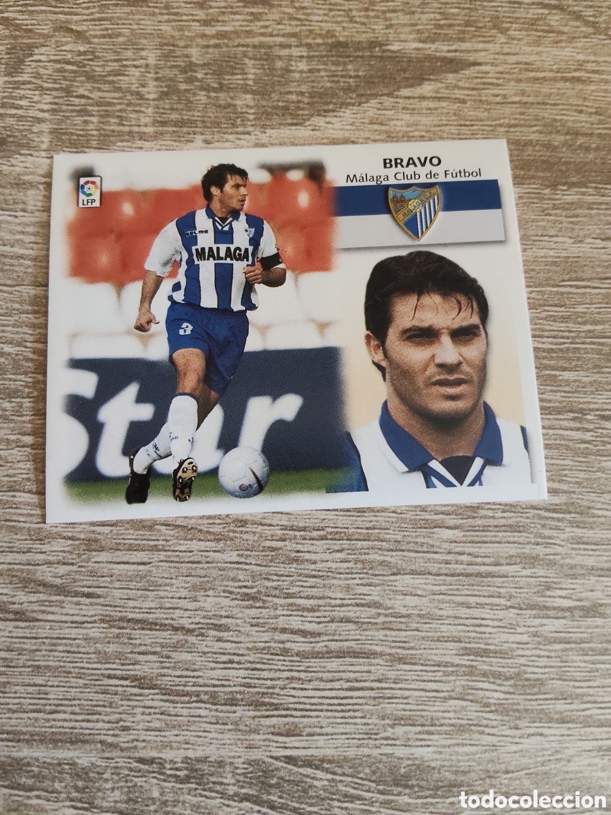 Cromos de f&uacute;tbol: Bravo M&aacute;laga liga 1999 2000 99 00 ediciones este