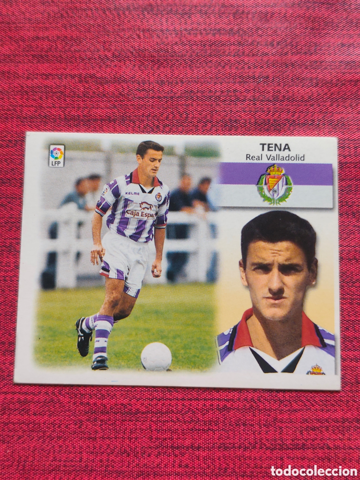 Cromos de f&uacute;tbol: COLOCA TENA REAL VALLADOLID EDICIONES ESTE 1999 2000