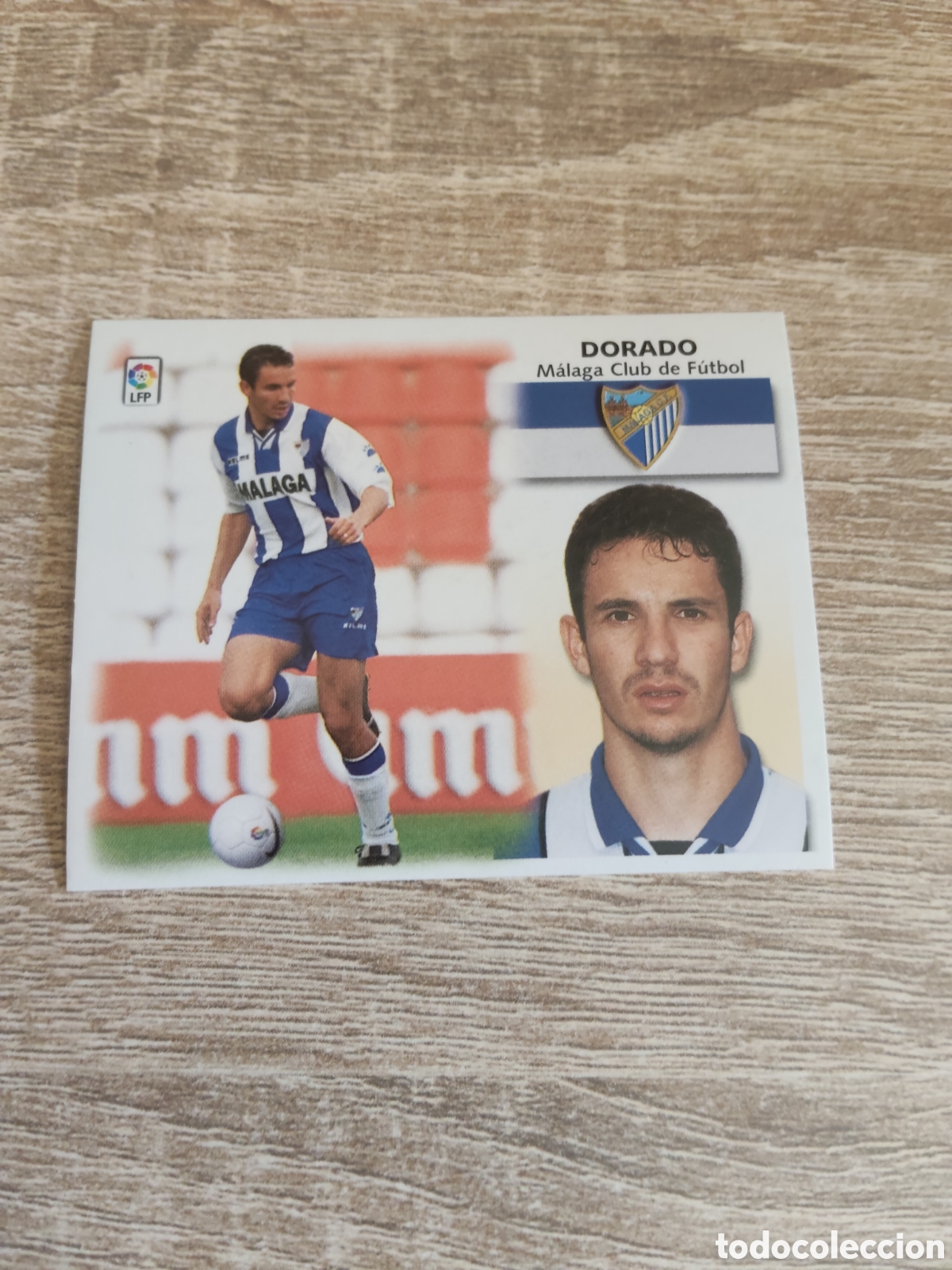 Cromos de f&uacute;tbol: Dorado M&aacute;laga liga 1999 2000 99 00 ediciones este