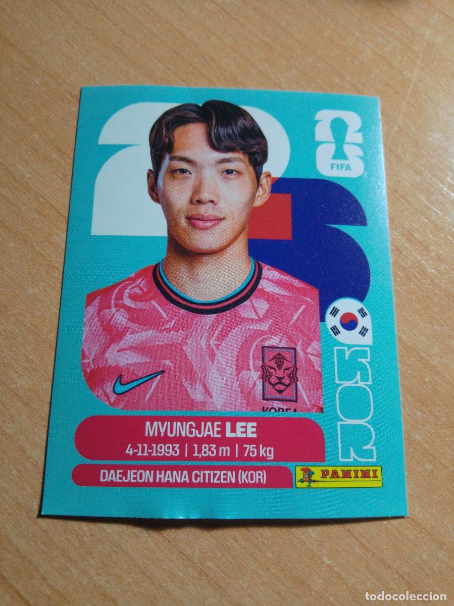 Cromos de f&uacute;tbol: KOR 9 MYUNGJAE LEE KOREA MUNDIAL FIFA WORLD CUP 2026 26 PANINI STICKERS NUEVO