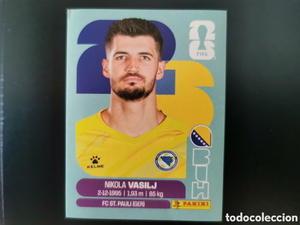 Cartes &agrave; collectionner de Football: Cromo BIH 2 - Mundial FIFA World Cup 2026 Panini BIH2
