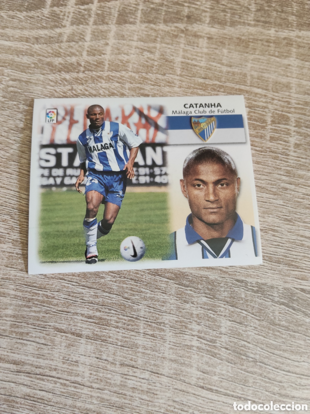 Cromos de f&uacute;tbol: Catanha M&aacute;laga liga 1999 2000 99 00 ediciones este