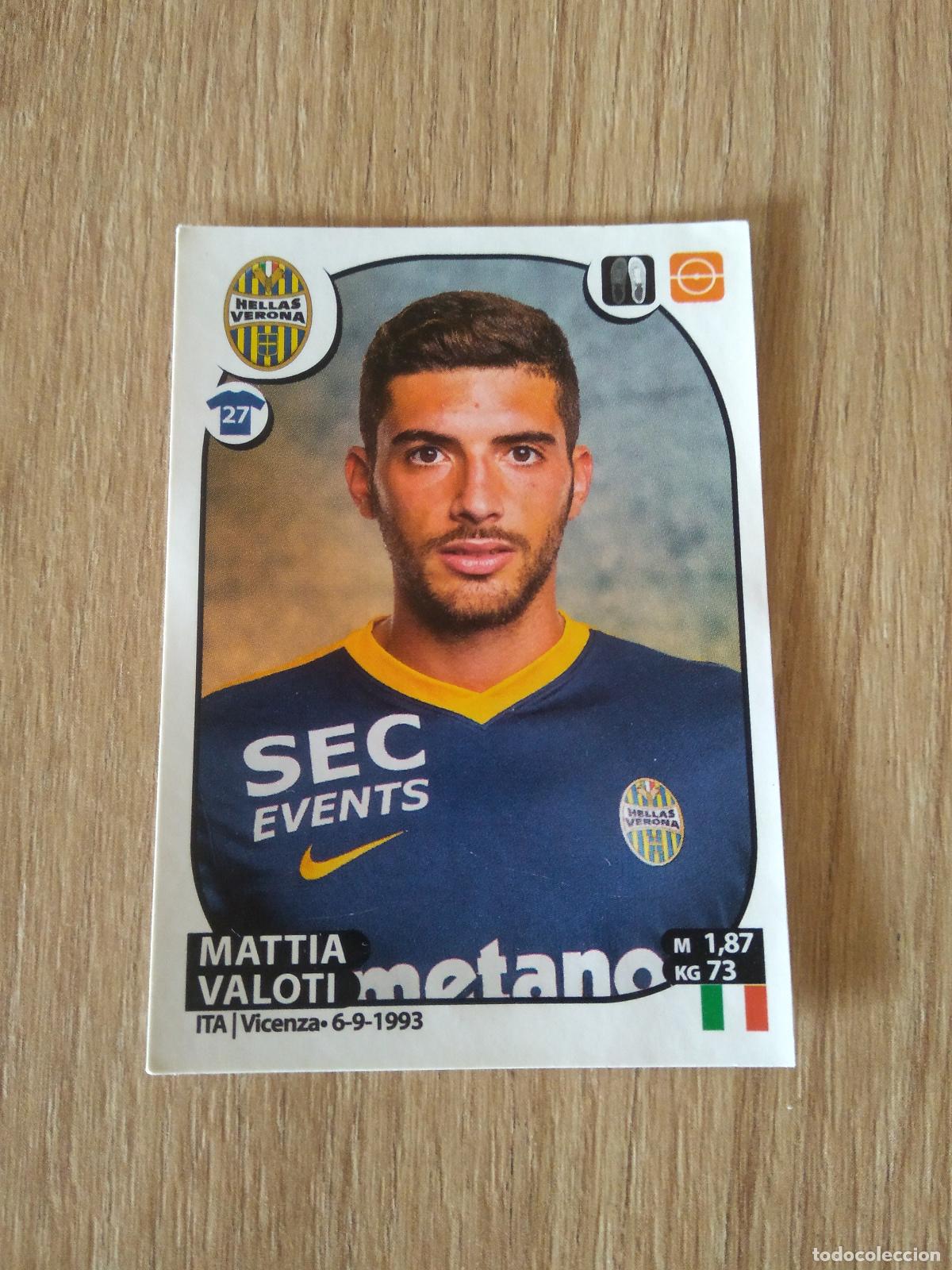 Cromos de f&uacute;tbol: 245 MATTIA VALOTI HELLAS VERONA CROMO FUTBOL PANINI LIGA ITALIA 2017-2018 CALCIATORI 17-18