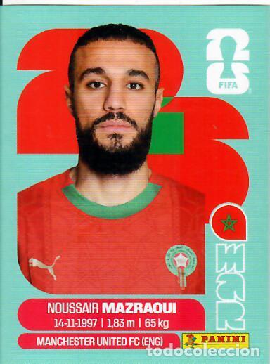 Cromos de f&uacute;tbol: CROMO PANINI MUNDIAL WORLD CUP 2026 - MAR5 MAR 5 - MAZRAOUI - MARRUECOS