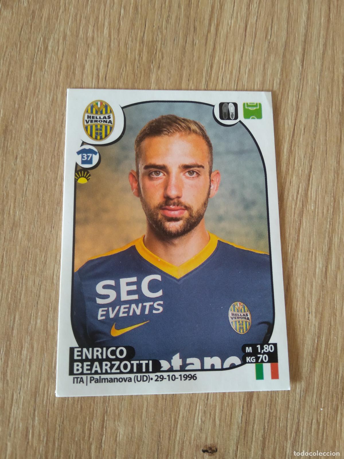Football Stickers: 246 ENRICO BEARZOTTI HELLAS VERONA CROMO FUTBOL PANINI LIGA ITALIA 2017-2018 CALCIATORI 17-18