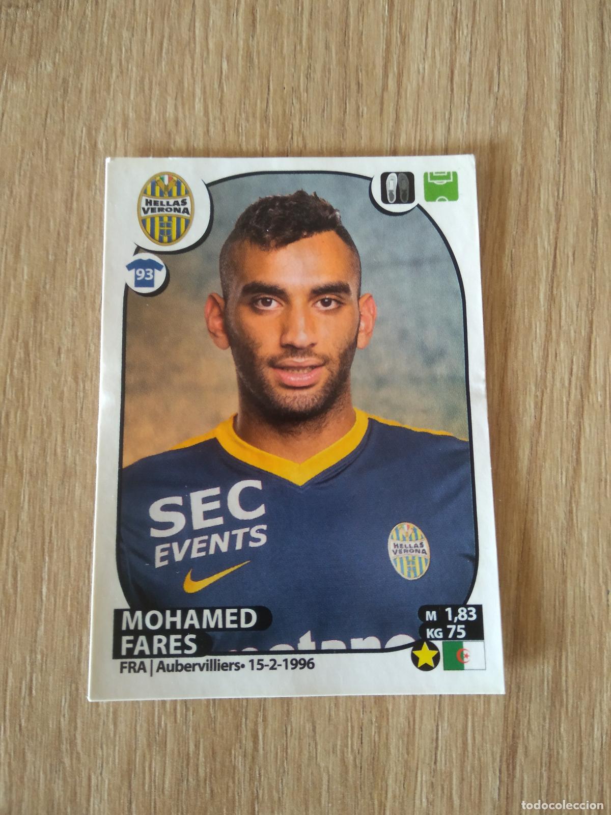 Football Stickers: 248 MOHAMED FARES HELLAS VERONA CROMO FUTBOL PANINI LIGA ITALIA 2017-2018 CALCIATORI 17-18