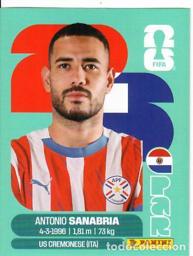 Fu&szlig;ball-Sticker: CROMO PANINI MUNDIAL WORLD CUP 2026 - PAR20 PAR 20 - SANABRIA - PARAGUAY