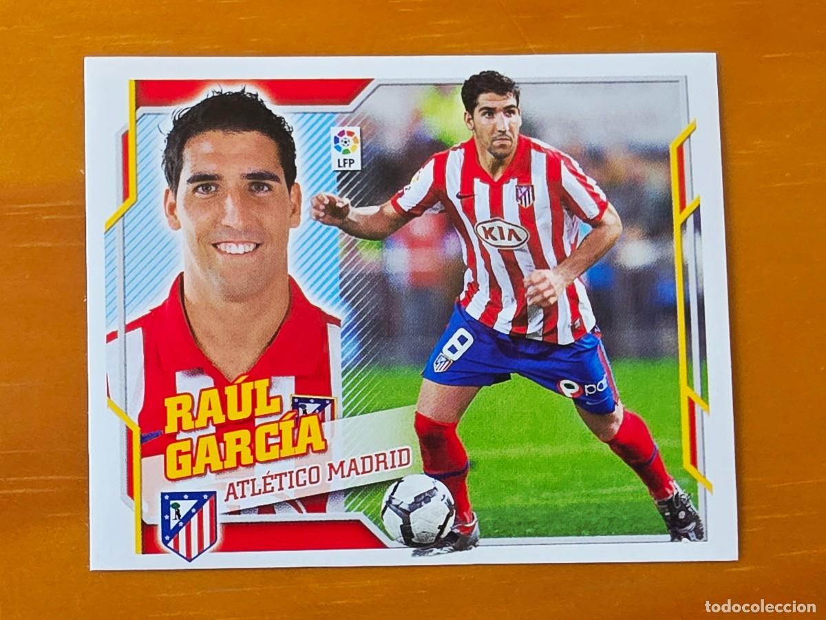 Fu&szlig;ball-Sticker: 10 A Ra&uacute;l Garc&iacute;a, Atl&eacute;tico de Madrid, Panini Ediciones Liga Este 2010 2011 10 11