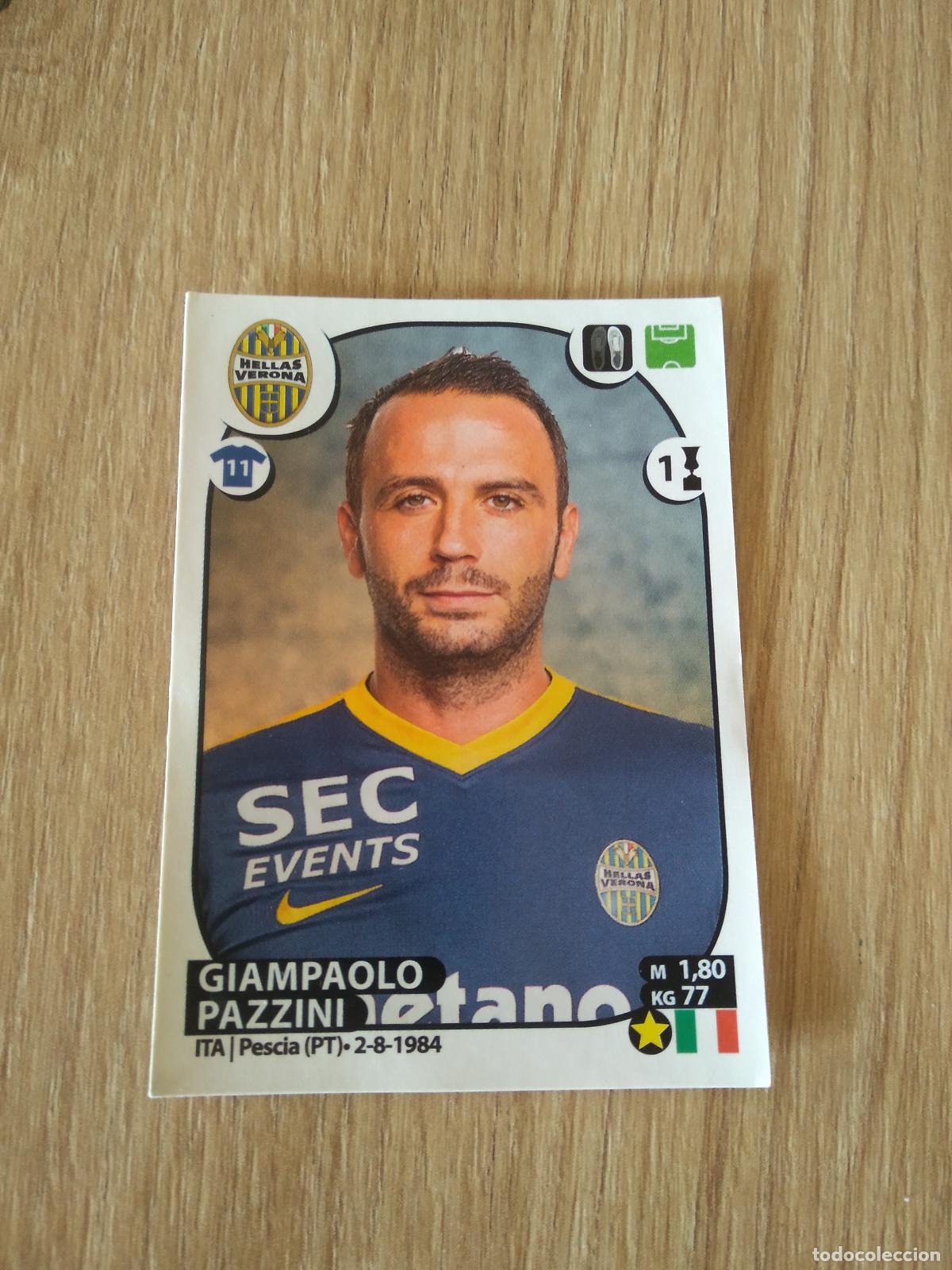 Fu&szlig;ball-Sticker: 252 GIAMPAOLO PAZZINI HELLAS VERONA CROMO FUTBOL PANINI LIGA ITALIA 2017-2018 CALCIATORI 17-18