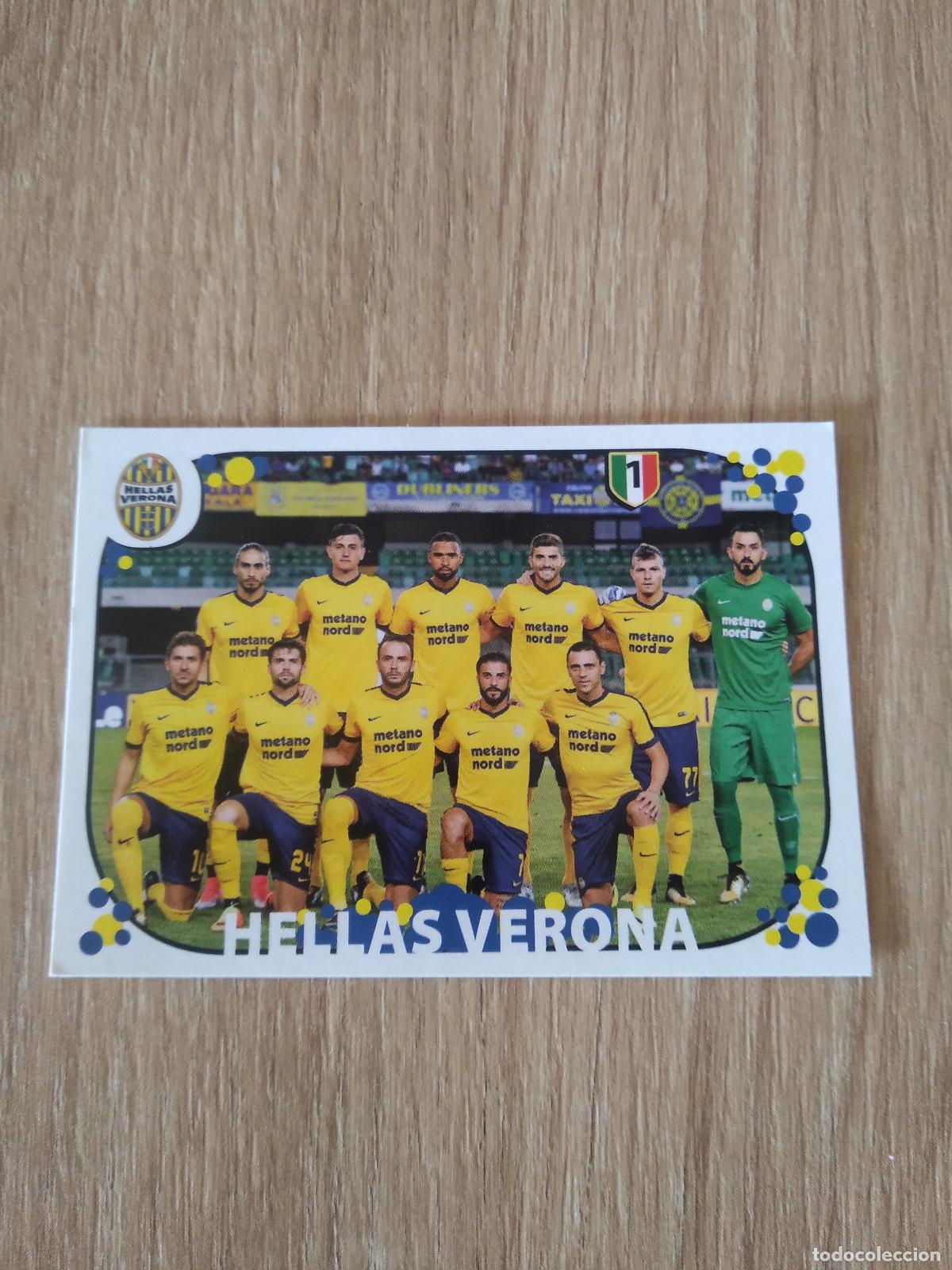 Fu&szlig;ball-Sticker: 253 EQUIPO PLANTILLA HELLAS VERONA CROMO FUTBOL PANINI LIGA ITALIA 2017-2018 CALCIATORI 17-18