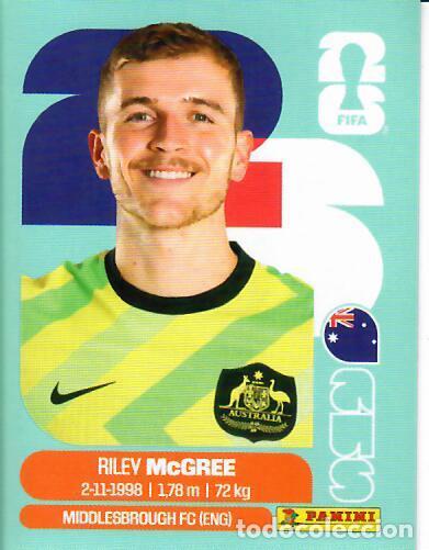 Fu&szlig;ball-Sticker: CROMO PANINI MUNDIAL WORLD CUP 2026 - AUS12 AUS 12 - McGREE - AUSTRALIA