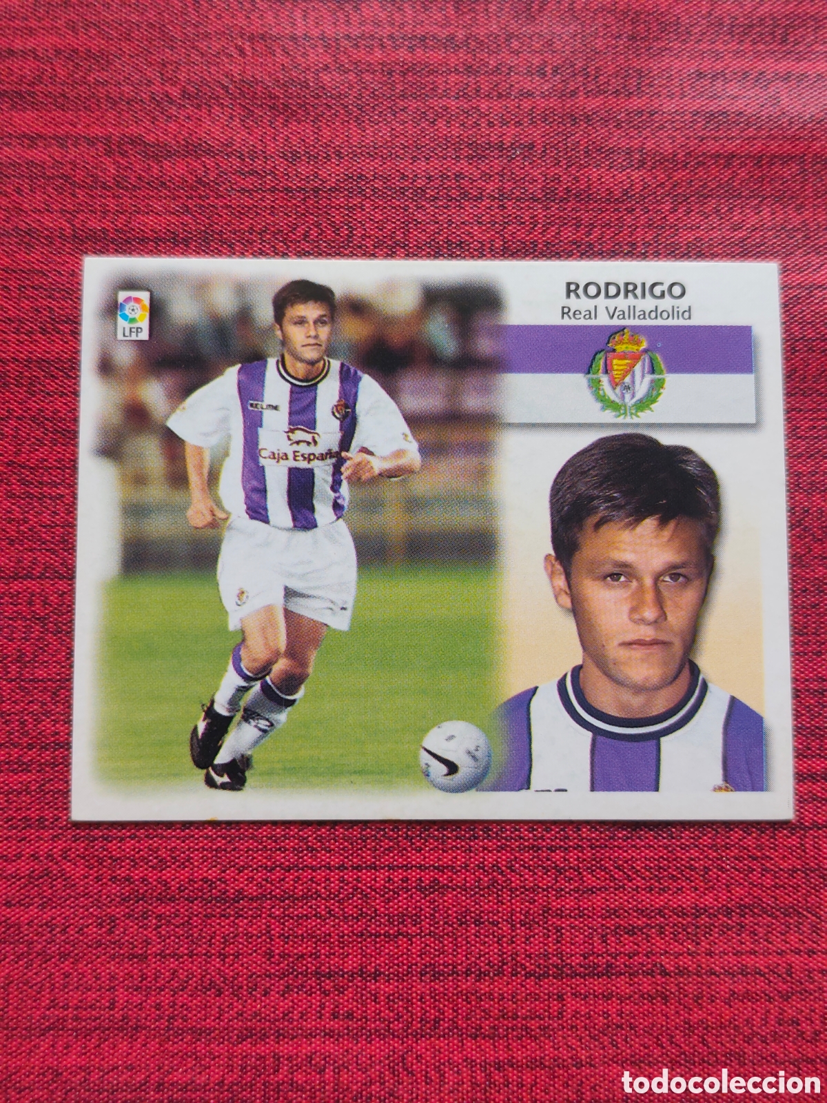 Figurine di Calcio: COLOCA RODRIGO REAL VALLADOLID EDICIONES ESTE 1999 2000