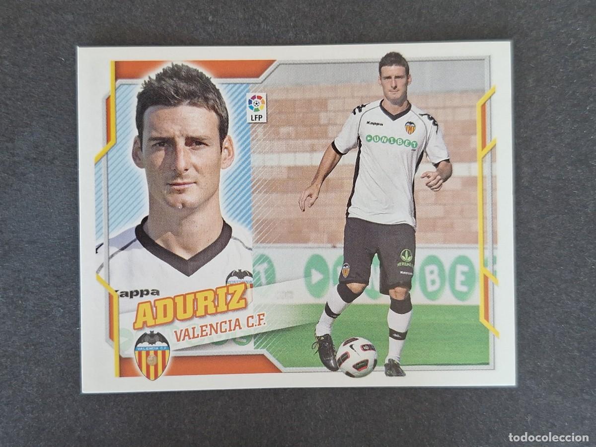 Figurine di Calcio: L4 ADURIZ VALENCIA C. F. FICHAJE 17 LIGA ESTE 2010 2011 10 11 NUNCA PEGADO SIN PEGAR