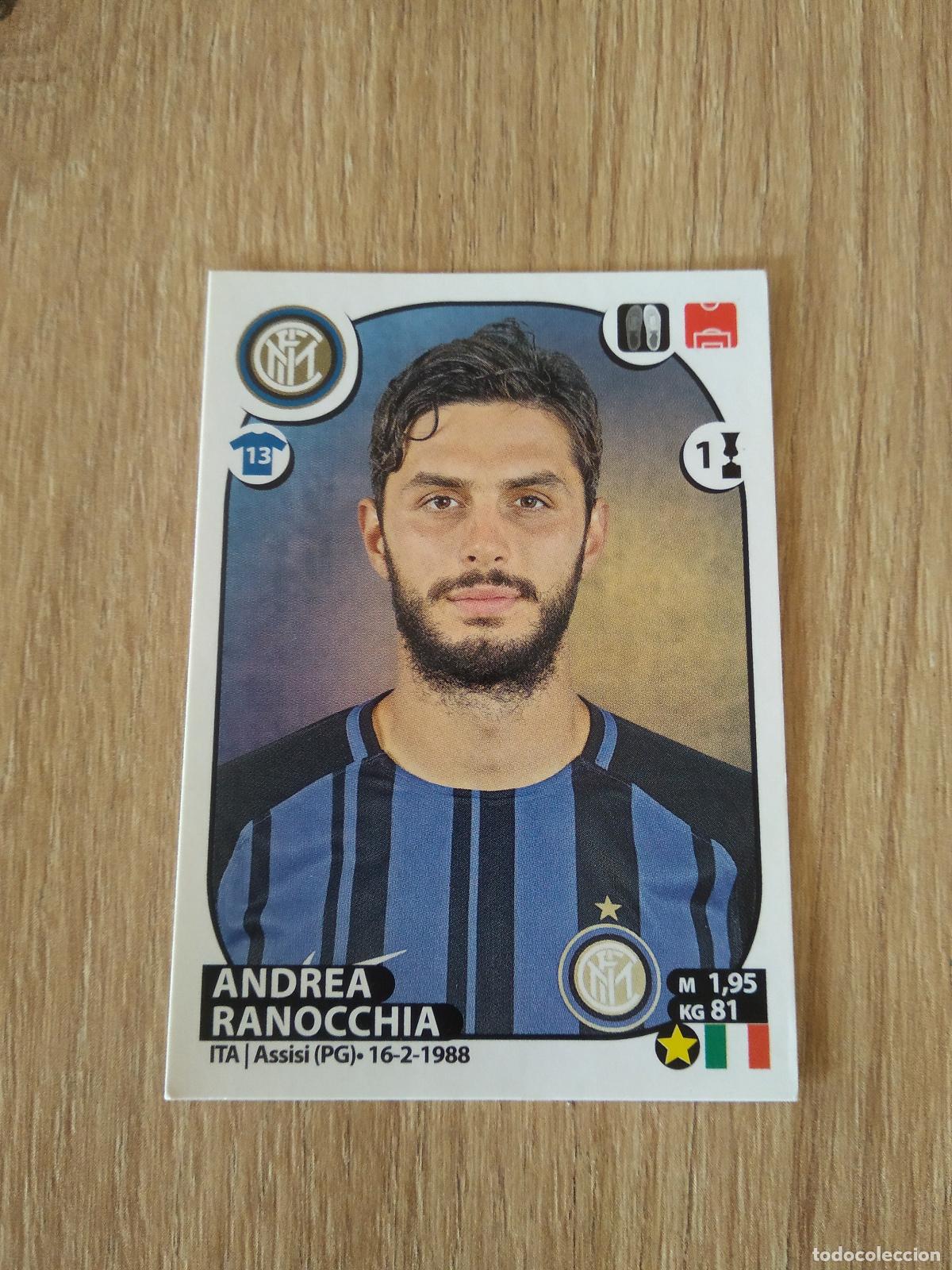 Figurine di Calcio: 261 ANDREA RANOCCHIA INTER MILAN CROMO FUTBOL PANINI LIGA ITALIA 2017-2018 CALCIATORI 17-18