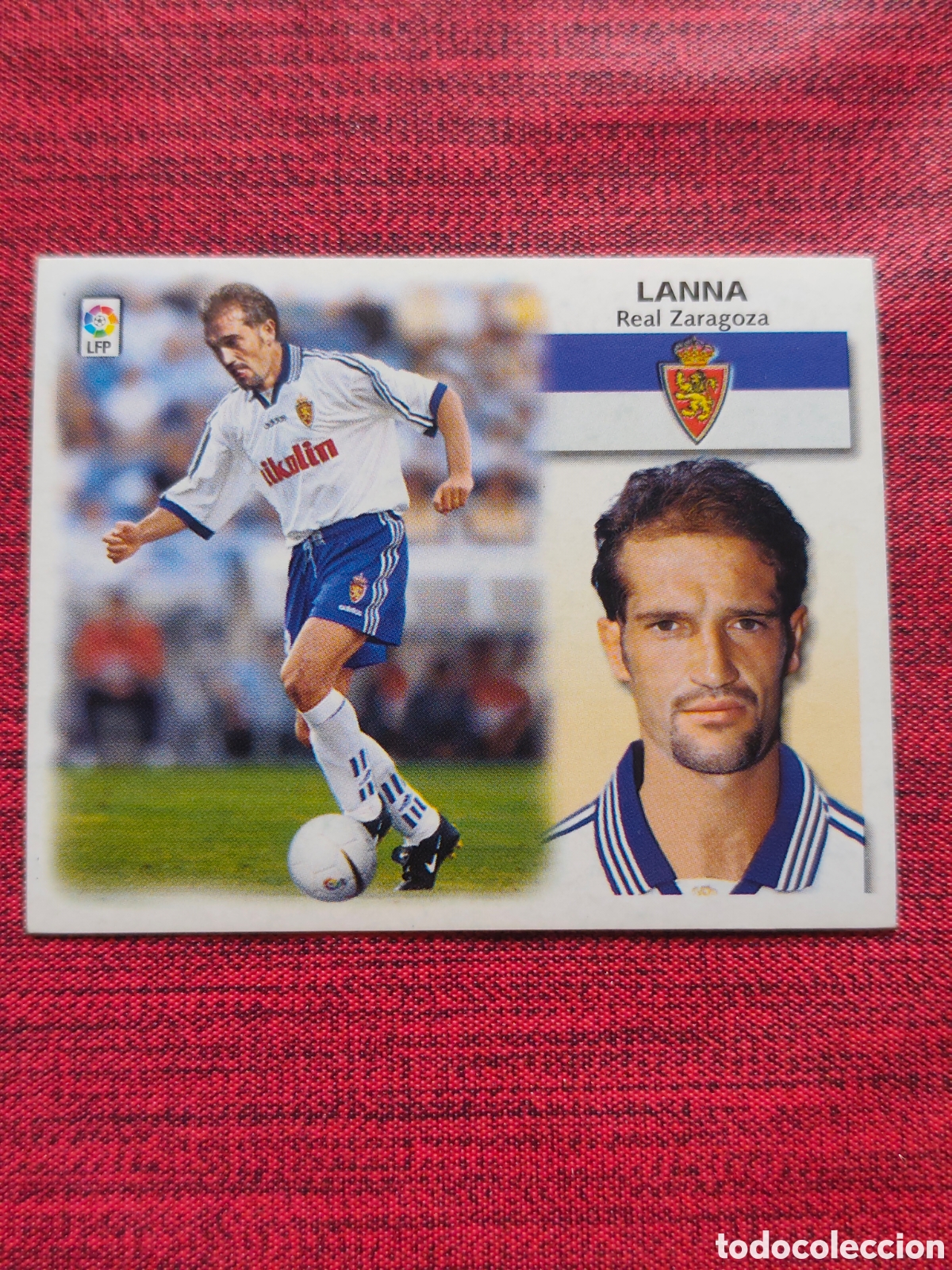 Figurine di Calcio: COLOCA LANNA REAL ZARAGOZA EDICIONES ESTE 1999 2000