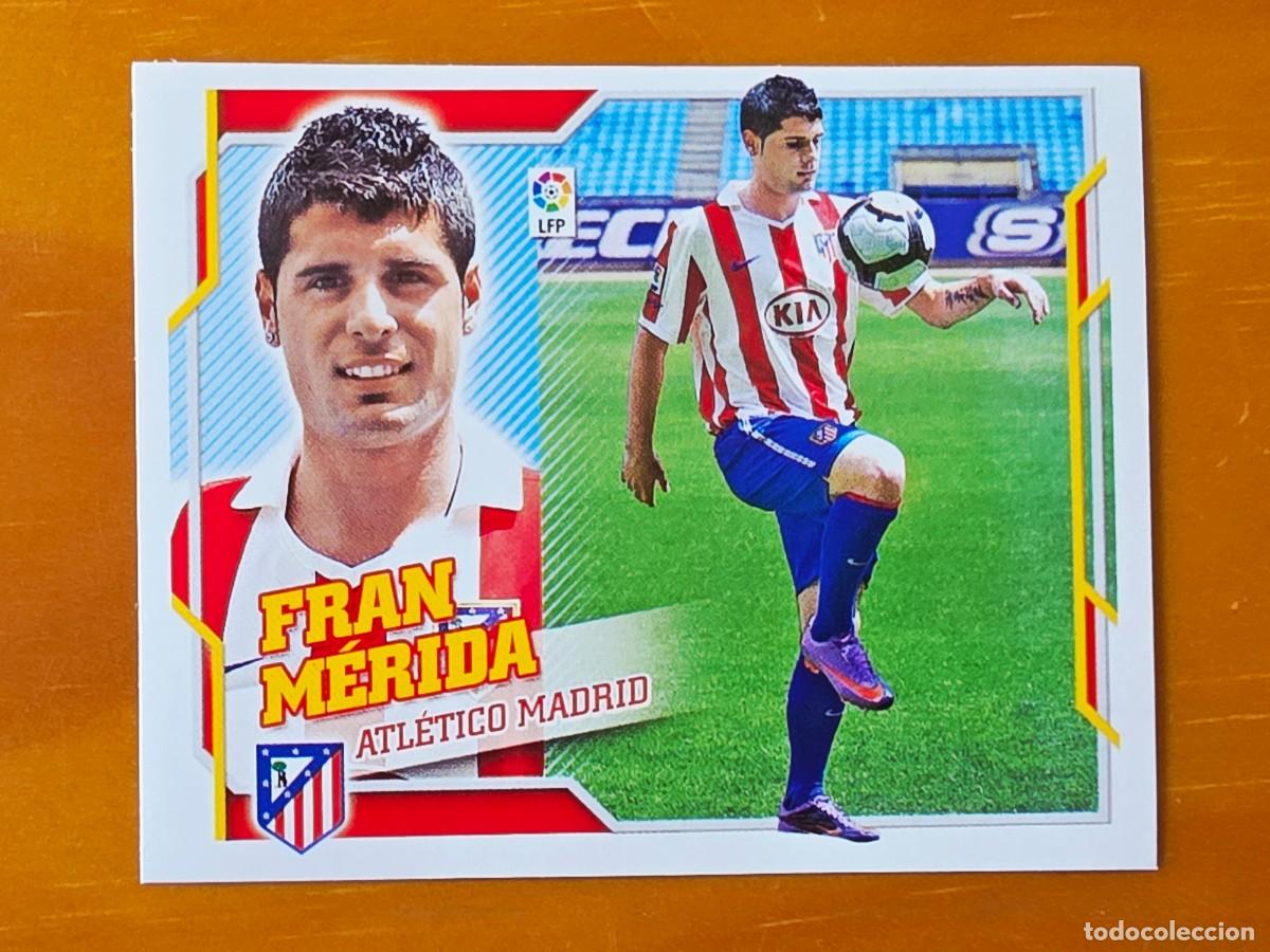 Figurine di Calcio: 12 Fran M&eacute;rida, Atl&eacute;tico de Madrid, Panini Ediciones Liga Este 2010 2011 10 11