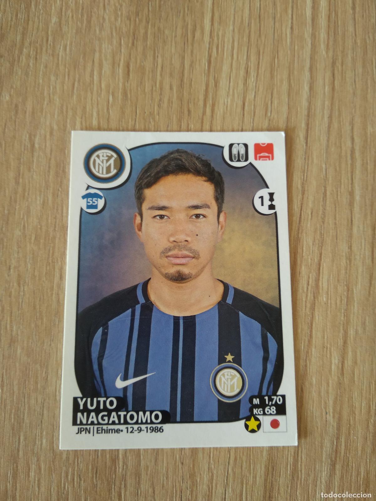 Cartes &agrave; collectionner de Football: 266 YUTO NAGATOMO INTER MILAN CROMO FUTBOL PANINI LIGA ITALIA 2017-2018 CALCIATORI 17-18