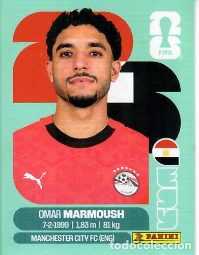 Football Stickers: CROMO PANINI MUNDIAL WORLD CUP 2026 - EGY20 EGY 20 - MARMOUSH - EGIPTO