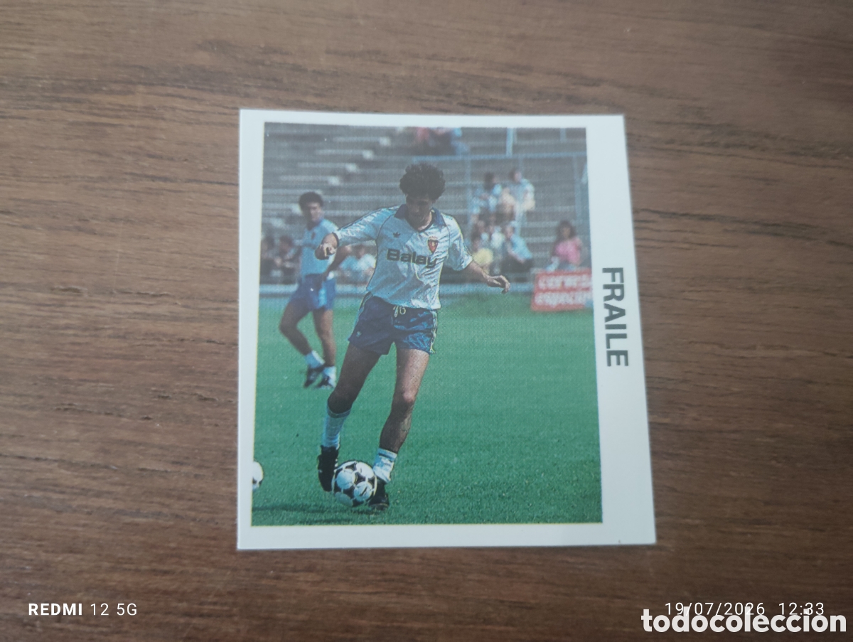 Fu&szlig;ball-Sticker: Fraile Real Zaragoza colecci&oacute;n Play Off