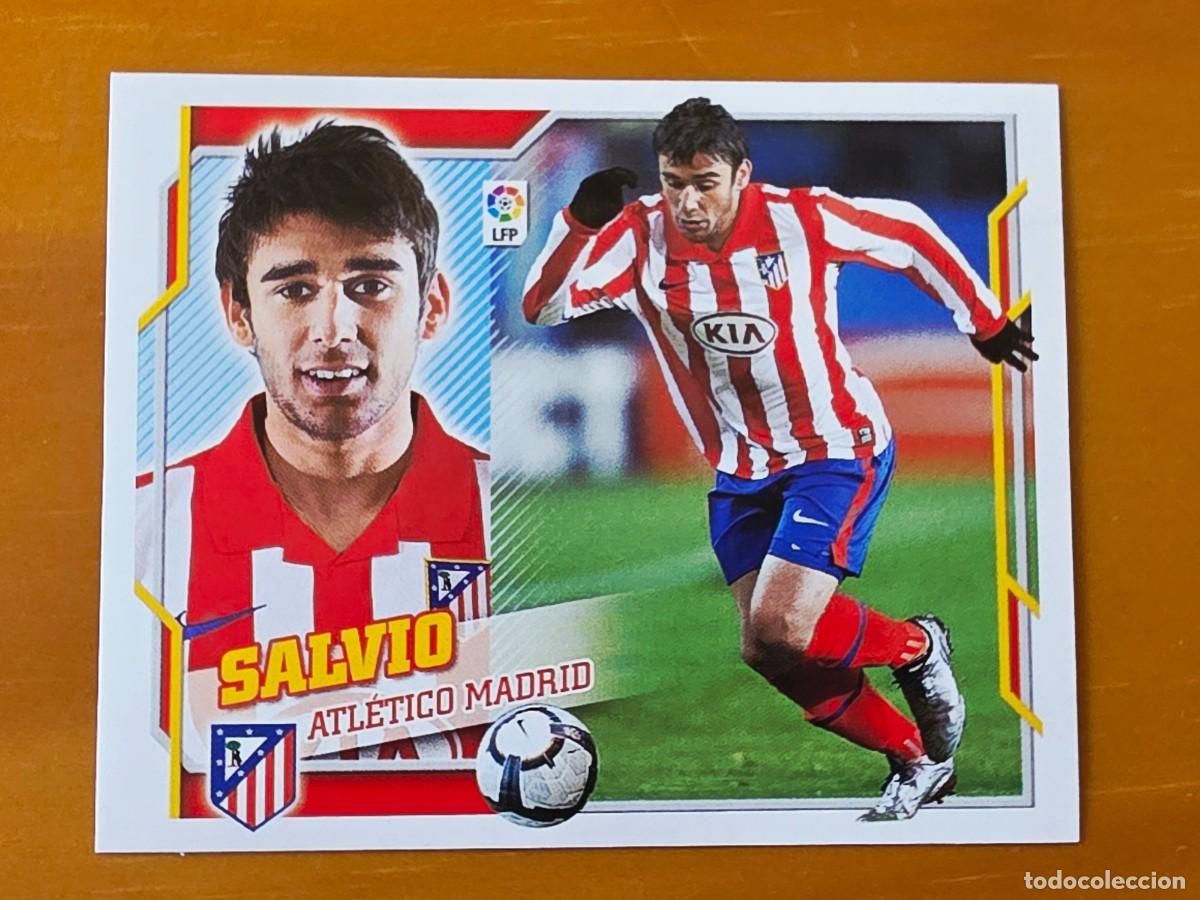 Football Stickers: 13 B Salvio, Atl&eacute;tico de Madrid, Panini Ediciones Liga Este 2010 2011 10 11