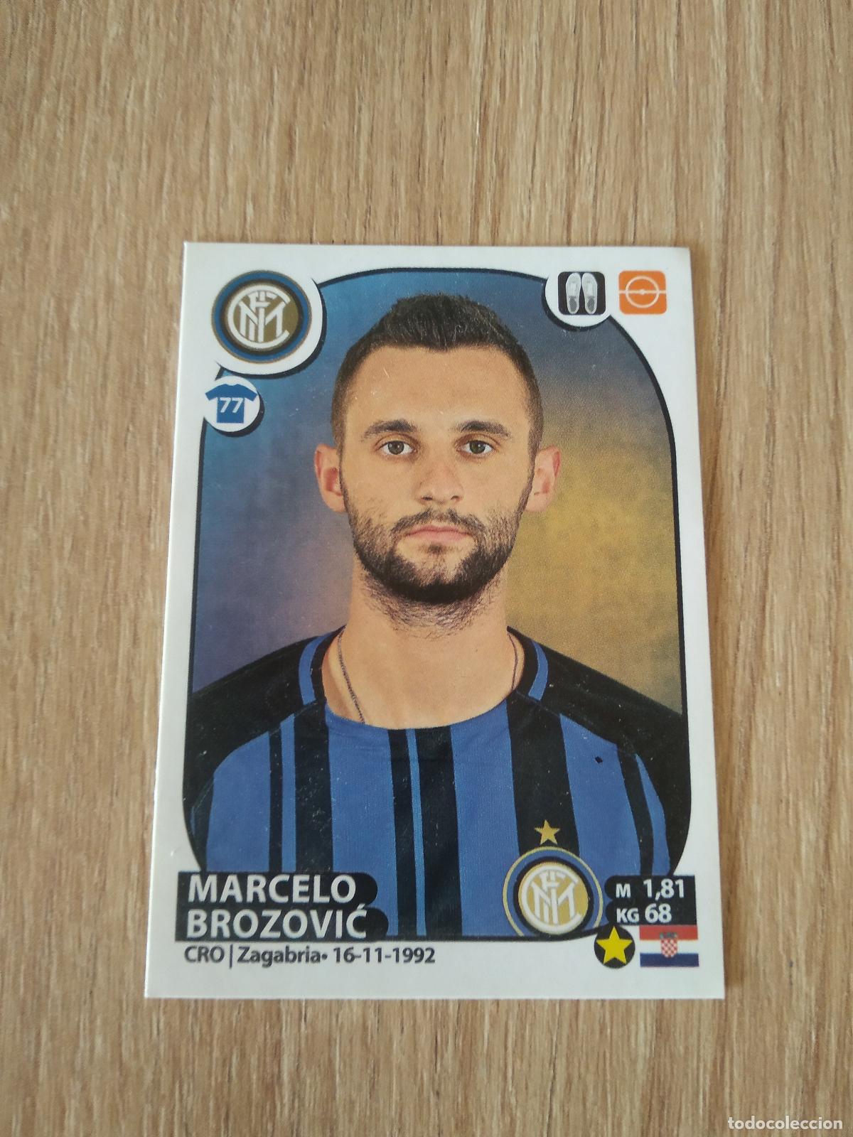 Football Stickers: 273 MARCELO BROZOVIC INTER MILAN CROMO FUTBOL PANINI LIGA ITALIA 2017-2018 CALCIATORI 17-18