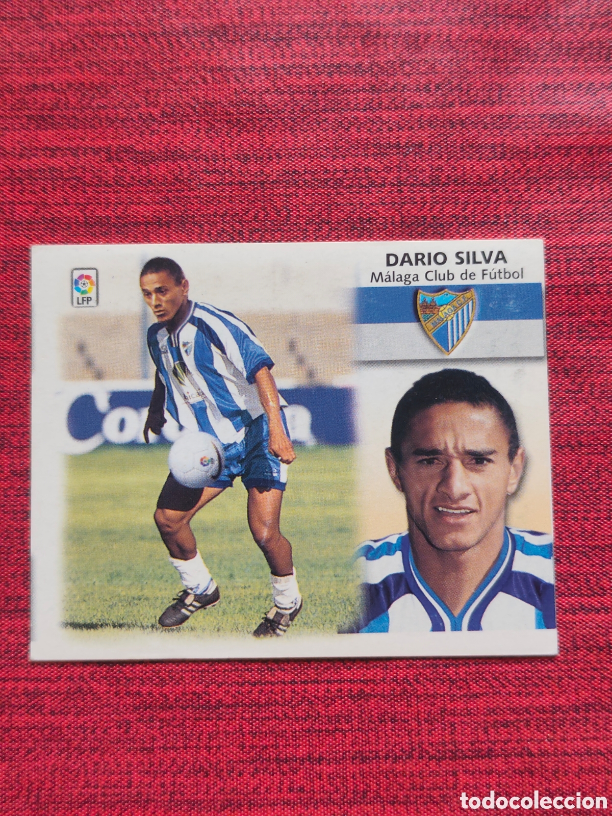 Cromos de Futebol: FICHAJE 2 BIS DAR&Iacute;O SILVA M&Aacute;LAGA EDICIONES ESTE 1999 2000