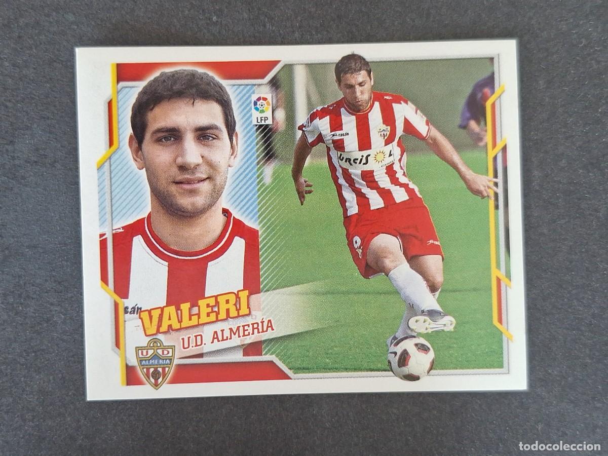 Football Stickers: L4 VALERI U. D. ALMERIA FICHAJE 20 LIGA ESTE 2010 2011 10 11 NUNCA PEGADO SIN PEGAR