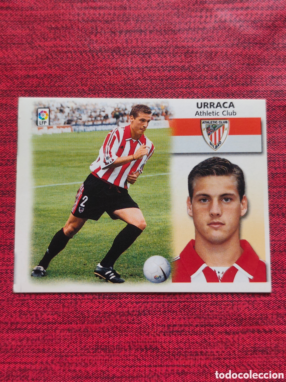 Fu&szlig;ball-Sticker: FICHAJE 3 BIS URRACA ATHLETIC BILBAO EDICIONES ESTE 1999 2000
